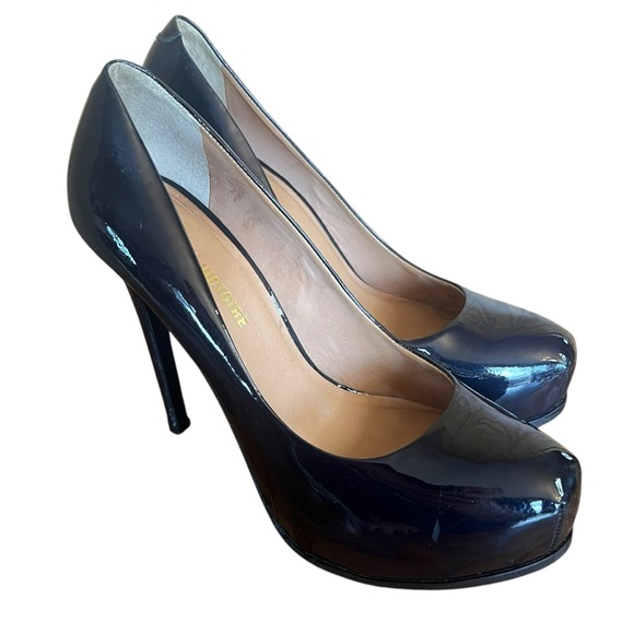 Pour la Victoire Black Pumps - Size 8, 5-Inch Heels - Picture 6 of 12